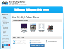 Tablet Screenshot of coalcityhighschool.org